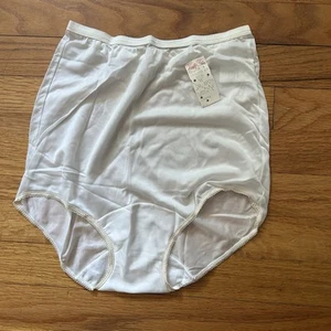 Vanity Fair Vantee Brief Deadstock High Waist Granny Panties Underwear S 4 Vtg - Picture 1 of 5