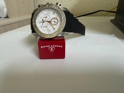 RELOJ CRONÓGRAFO SWISS LEGEND COMMANDER 20067 ACERO INOXIDABLE PARA HOMBRE Foto 1 de 4