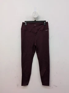 Tala V Waist High Rise Elastic Waist Logo Skinny Bodycon Fit Legging Size XL Red - Picture 1 of 10