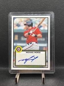 Michael Morse 2011 Topps Lineage 1952 Auto Autograph Nationals #52A-MM - Bild 1 von 2