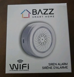 Bazz Smart Home Sirena Larm WIFI ALRMWFW1 NUOVO - Foto 1 di 3