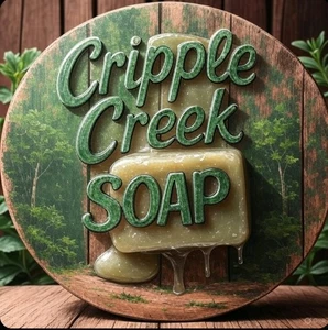 Barra de jabón hecha a mano Cripple Creek - Hecha en Estados Unidos totalmente natural "ALMENDRA DE MIEL" - Imagen 1 de 4