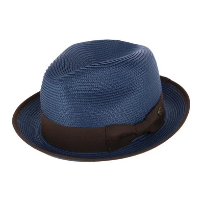 Fedora Epoch Hats Company para hombre con banda y ribete en contraste Foto 1 de 2