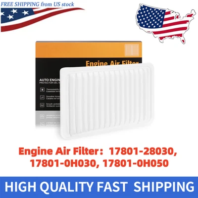 Filtro de aire del motor - Toyota Camry 2,4L - 2,5L Venza 2,7L 17801-28030 17801-0H050 Foto 1 de 4