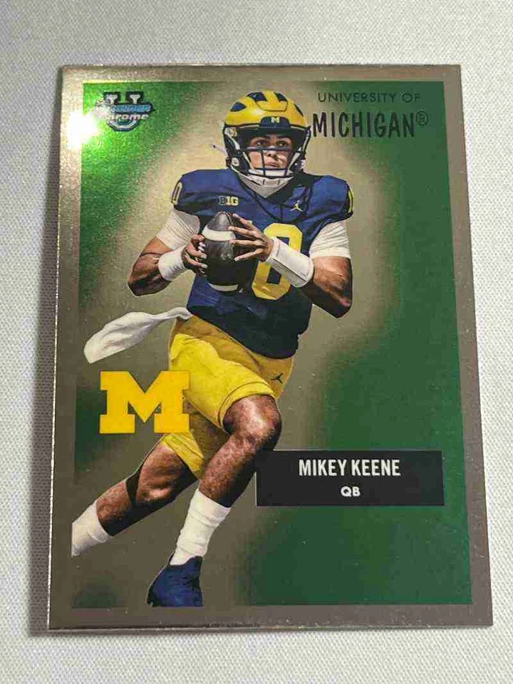 2025 Bowman Chrome University Football Pick Your Insert - Buy More & Save - Image 1 of 1