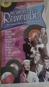 Moments to Remember CD Box Set - 3 Disc SEALED -Golden Hits 50s 60s Compilation - Picture 1 of 4