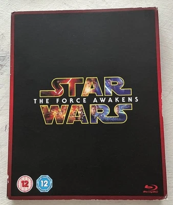 Star Wars Double Blu-ray Disc DVD The Force Awakens 2016 Great Condition EX - Image 1 of 4