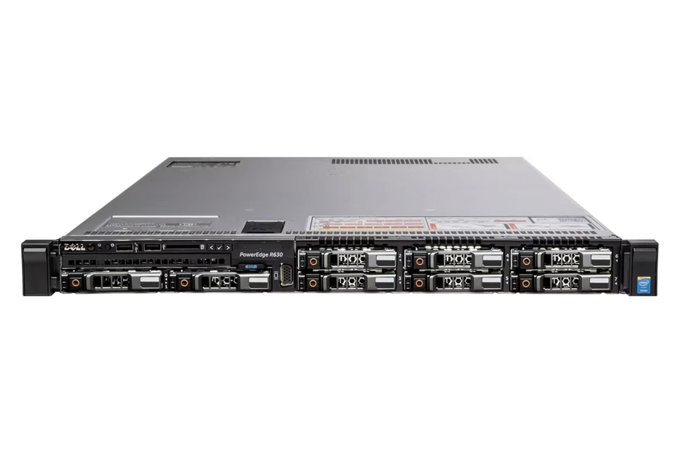 Dell PowerEdge R630 2x 12-Core E5-2650v4 256GB Ram 8x 1.2TB HDD 8-Bay 1U Server - Image 1 of 1