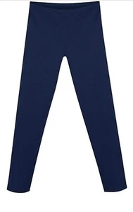 Hanes Girls Cotton Stretch Leggings K411_Navy_M, Navy, Size Medium - Picture 1 of 4