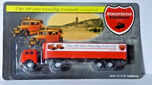 Rareza, 1:87, MAN 10.212F SZ, Burgstadtter, bomberos voluntarios, embalaje original, colección - Imagen 1 de 2