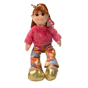 Ty Beanie Boppers Snazzy Sabrina Cloth Doll Plush 12" 2001 Vintage Toy - Picture 1 of 5