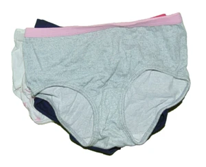 Fruit Of The Loom Briefs Panties Underwear 8 Girls New 6 Pair - Picture 1 of 2