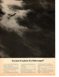 1968 VW / VOLKSWAGEN ~ CLASSIC ORIGINAL PRINT AD - Picture 1 of 1