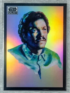 2022 Topps Chrome Star Wars Galaxy Refractor #6 Lando Calrissian - Bild 1 von 2