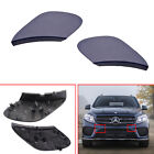 1 Pair Front Bumper Tow Eye Cover Cap For 2016-2019 Mercedes W292 Gle350 Gls550