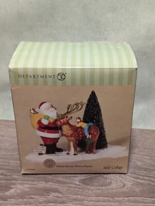 ๐ Department 56 Main Street Town Santa Snow Village 55245 Accessories Dept - Picture 1 of 11