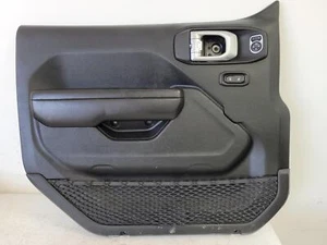2018-2022 Jeep Wrangler Front Left Driver Door Trim Panel *2 DOOR MODELS ONLY* - Picture 1 of 6
