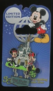 Prendedor WDW 35 Años Mágicos Magic Kingdom Park Mickey Minnie LE Disney 49829 - Imagen 1 de 1