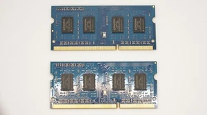 RAM DDR3 1333MHz Kingston SO-DIMM PC3-10600S 4GB (2x2GB) - Foto 1 di 3