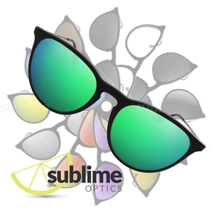 POLARIZED Metallic Emerald Green Replacement Lenses for Ray Ban Erika RB4171 - Picture 1 of 5