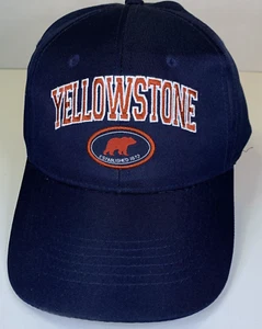 Yellowstone Ball Cap Hat Adjustable Baseball Black Red Logo Free Shipping - Picture 1 of 5