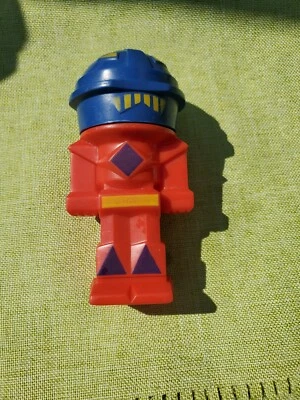 Shogun Trottola Spaziale vintage  Mattel 1978 - corpo Rosso e Testa Blu - Immagine 1 di 2