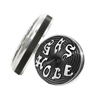 Motorcycle Gas Cap for Harley Davidson Year 1973 to 1982 -Gas Hole Series Accent - Picture 1 of 6