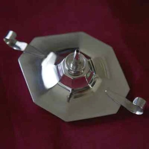 Christopher Dresser Asprey & Co Art Deco Feuerzeug gestempelt 1930 Sterlingsilber - Bild 1 von 11