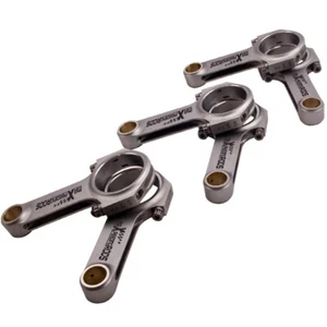 H-Beam Connecting Rods for Porsche 996 997 Non-Turbo 3.6L 3.8L ARP2000 142mm - Picture 1 of 12