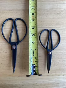 VINTAGE BONSAI TREE FLOWER SCISSORS JAPANESE GARDENING SHEARS PRUNING - Picture 1 of 4