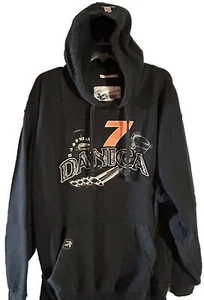 Chase Authentics 2010 Danica Patrick #7 Heavyweight Black Hoodie Men’s Size 2X - Picture 1 of 12