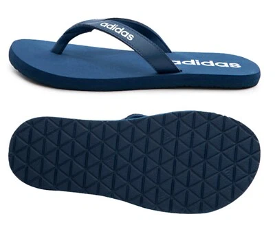 Adidas Hombres EEZAY Chanclas Zapatilla Azul Marino Zapatillas Sandalias Zapatos EG2041 Foto 1 de 4