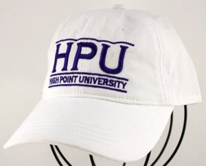 CAPPELLO UOMO HIGH POINT UNIVERSITY PANTHERS REGOLABILE COTONE RICAMATO NCAA HPU - Foto 1 di 12