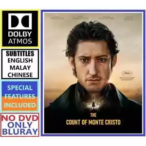 The Count Of Monte Cristo (2024) French DTS-HDMI 5.1 All Region BLU RAY Disc - Imagen 1 de 3