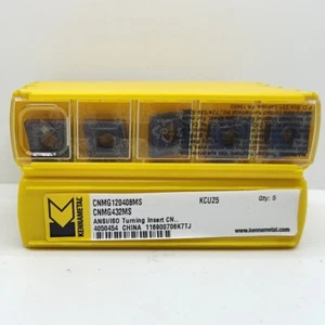 10pcs CNMG120408MS KCU25 CNMG432MS Original Kennametal CNC blade carbide inserts - Picture 1 of 4