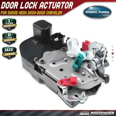 Door Lock Actuator for Chrysler Dodge Plymouth Neon 2000-2005 Sedan Rear Right - Image 1 of 4