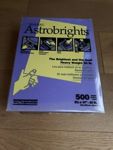 New Astrobrights Cover Card Stock 500 sheets 24 lb, 8.5" x 11- Venus Violet - Picture 1 of 5