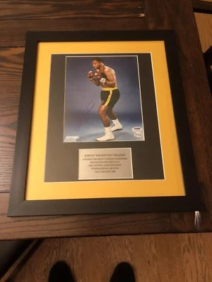 Joe Frazier Signed Framed 8x10 PSA Z79458 - Image 1 of 4