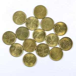 ITALIA REPUBBLICA Lotto 15 monete da 20 lire tutti anni diversi - Ottime - Picture 1 of 1