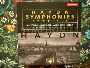 Haydn Complete Symphonies 33 CD COMPLETE Box Set Brilliant Classics Adam Fischer - Picture 1 of 4