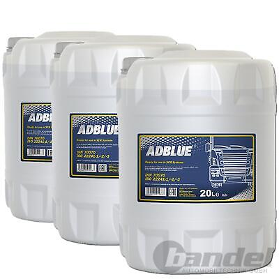 60 Liter AdBlue® MANNOL SCR HARNSTOFFLÖSUNG Passend Für DIESEL ABGASREINIGUNG • 149.90€
