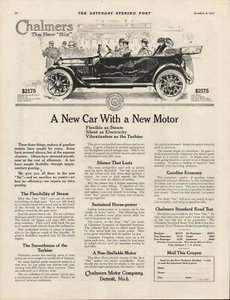 Chalmers - 1913 - The New Six - Chalmers Motor Company - Detroit, Mich. - Mag Ad - Picture 1 of 1