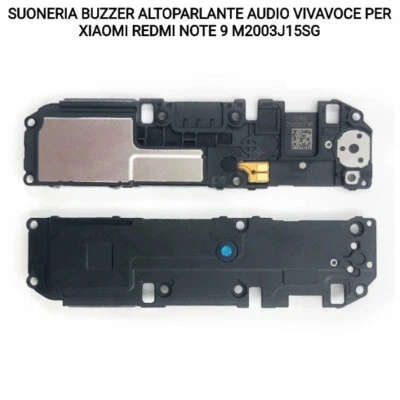 SUONERIA BUZZER ALTOPARLANTE AUDIO VIVAVOCE PER XIAOMI REDMI NOTE 9 M2003J15SG - Immagine 1 di 2