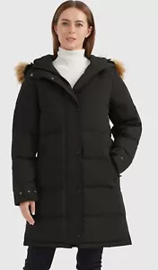 Orolay Long Thickened Hooded Jacket Goose Down Parka Puffer Coat Women's Medium - Picture 1 of 4