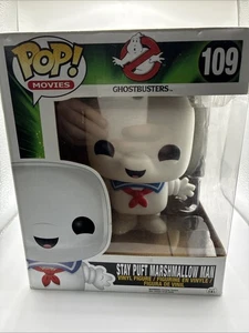 Funko Pop! Figura de vinilo de 6 pulgadas Ghostbusters Stay Puft Marshmallow Man #109 - Imagen 1 de 4