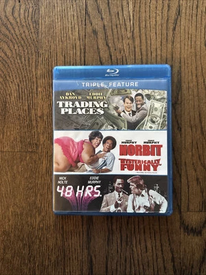Trading Places / Norbit / 48 Hrs. Blu-ray 3-Disc Eddie Murphy Set OOP Tested Foto 1 de 4