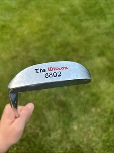 The Wilson 8802 Putter Vintage Black Steel, Right-Handed, 34" - Picture 1 of 5
