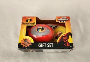 Disney's The Incredibles Giftset view-master Viewer & Reels Set Boxed Sealed HTF - Picture 1 of 7