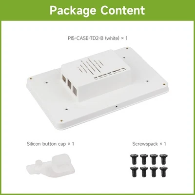 Waveshare Protective Case For Raspberry Pi 7inch Touch Display 2  and Pi 5 - Image 1 of 4