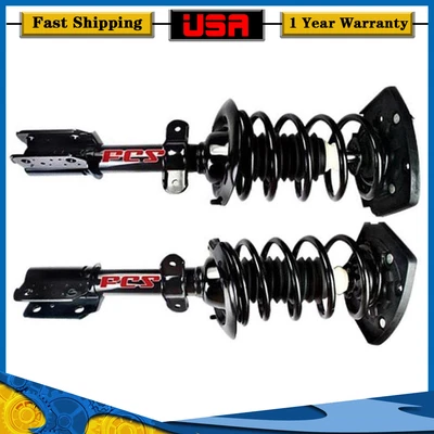 Juego completo de 2 resortes de puntal traseros derecho e izquierdo FCS para Chevrolet Impala Foto 1 de 4